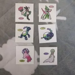 ポケモンパンシール　6枚セット