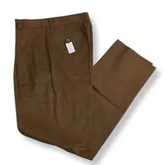 未使用【VINTAGE】80s 90s 微起毛 2タック レトロビンテージパンツ