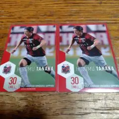 北海道コンサドーレ札幌　トレーディングカード　田中宏武