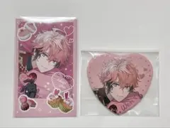 にじさんじ Melty Valentine ハート缶バッジ チェキ 赤城ウェン