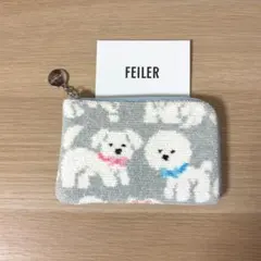 モフモフワンチャン L字ポーチ