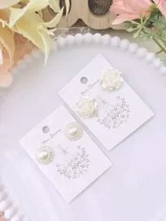 【在庫処分SALE】No.2562 アクセサリーセット(white)