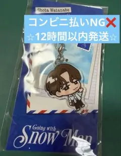 Snow Man 渡辺翔太 アクキー すのチルのサムネイル