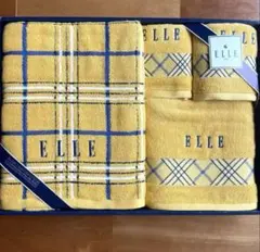 新品　未使用　ELLE エル　タオルギフト　セット　バスタオル　フェイスタオル