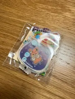 韓国限定　釜山　ポケモン　イッカネズミ　アクリルシェイカーキーホルダー　ガチャ イッカネズミ 韓国 ポケモン ガチャ シェイカーキーリング 釜山