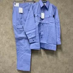 長袖シャツ　カーゴパンツ　上下w85 L 作業着 薄手　高級 B品