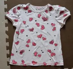 メゾピアノピンクの半袖Tシャツ135（130～140）綿100％