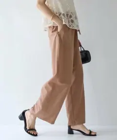 グリーンレーベル ドライクロスパンツ ブラウン L 40 結論シリーズ