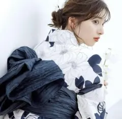 Dita 夕凪の和調古典　浴衣帯下駄セット