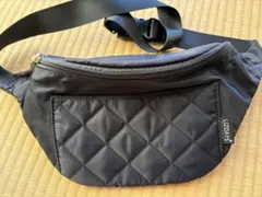 LIZDAYS キルティング ボディバッグ ブラック