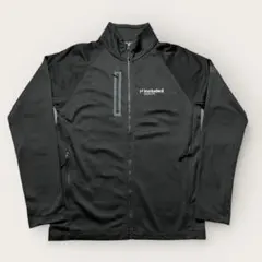 ノースフェイス シェルジャケット 企業ロゴ ブラック 一点もの Sサイズ