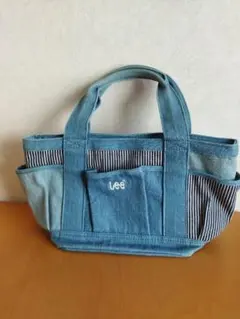 Lee デニム トートバッグ ストライプ柄のサムネイル