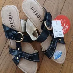 しまむら　厚底サンダル　Lのサムネイル