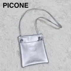 25ss ピッコーネ サコッシュ ショルダー ポシェット シルバー PICONE