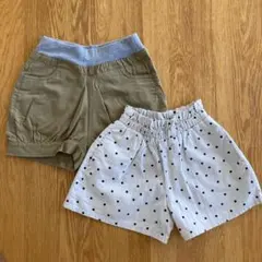 GLOBAL WORKショートパンツ キュロットかぼちゃパンツ110 まとめ売り