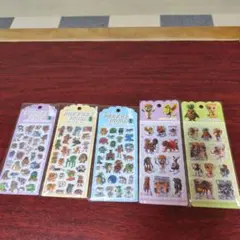 AI モンスター ウォーターシール ぷっくりシール