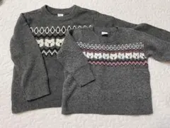 GAP 兄妹リンクコーデ　セータ