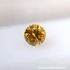 0.232ct FIOY 濃密なオレンジイエローダイヤモンド天然 - メルカリ