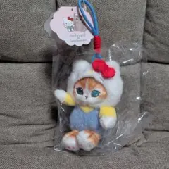 mofusand×サンリオキャラクターズ ぽてふわマスコット(ハローキティ)