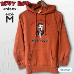 BettyBoop ベティブープ 裏起毛 薄手パーカー フーディー