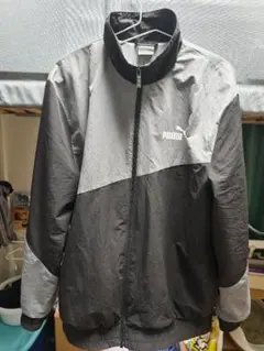 PUMA ジャージジャケット XL 黒/グレー