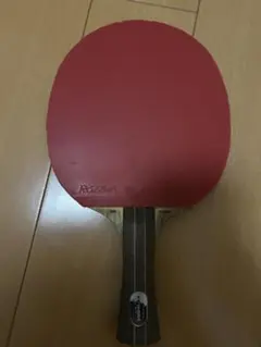 Butterfly 卓球ラケット 赤黒ラバー ケース付き