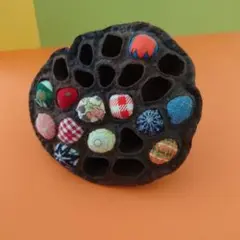 ハスの手芸作品