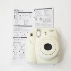 【動作確認済】FUJIFILM チェキ instax mini 8 ホワイト