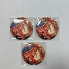 逆先夏目　缶バッチ