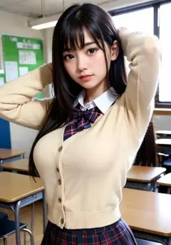 AIグラビア生写真 美女シリーズ №AO67【L版サイズ】高品質生写真