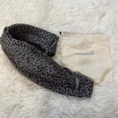 GOOSEKET 抱っこ紐　グレーレオパード
