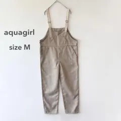 aquagirl アクアガール サロペット ベージュ M オーバーオールのサムネイル