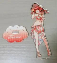 【難有り／送料込／GW発送不可】UMISEA アクスタ 宝鐘マリン(水着ver)
