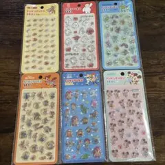 ぷっくりシール 6種セット ディズニー トムとジェリーのサムネイル