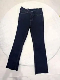 DHOLIC ダークブルー スリムフィットデニム M