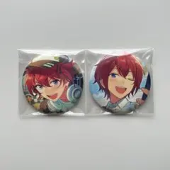 あんスタ 朱桜司 缶バッジ テーマスカウト idol casual