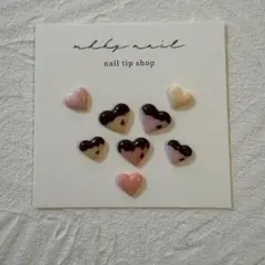 ネイルパーツ 3d デコレーションパーツ　バレンタイン　チョコ　ハート