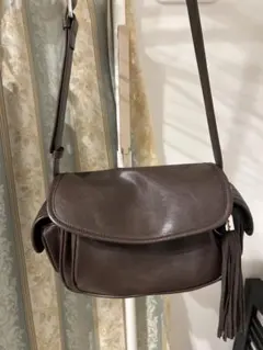 ニコアンド　オリジナル6ポケットタッセルショルダーバッグ