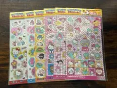 サンリオキャラクターズ　キラッとシール② コンプリート　6枚セット