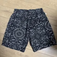 Cookman ペイズリー柄　ショーツ　Lのサムネイル