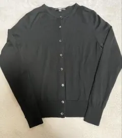UNIQLO クルーネックカーディガン ブラック Sサイズのサムネイル
