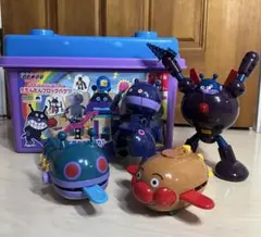 アンパンマン ブロック＆ロボット4体セット