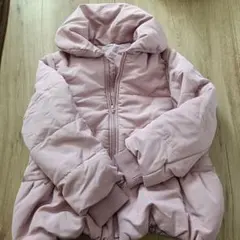 BRANSHES　ピンク　フード付きコート　150