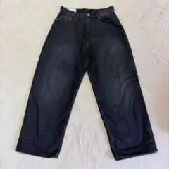 新品 H&M スーパーバギーデニム ブラック XLサイズ W34 - メルカリ