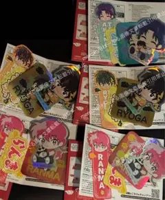 フラットガシャポン らんま1/2 ステッカーコレクション 天道あかね 響良牙