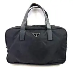 PRADA ハンドバッグ ナイロン ブラックのサムネイル