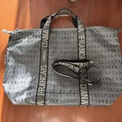 【美品】お値下げ　DIANA FRANCAIS 旅行バック、ジムバック