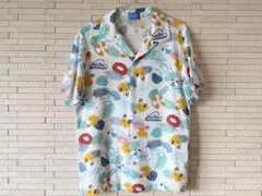 ディズニー　アロハシャツ　スイスイサマー　L