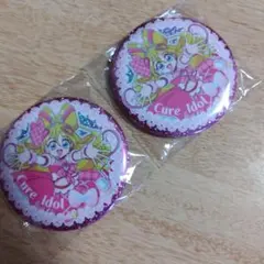 キュアアイドル　缶バッジ