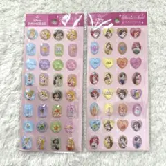 ☆Disney プリンセス シール ☆2点おまとめセット【新品・未開封】セリア